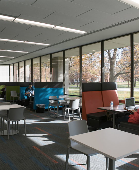 Open spaces to study