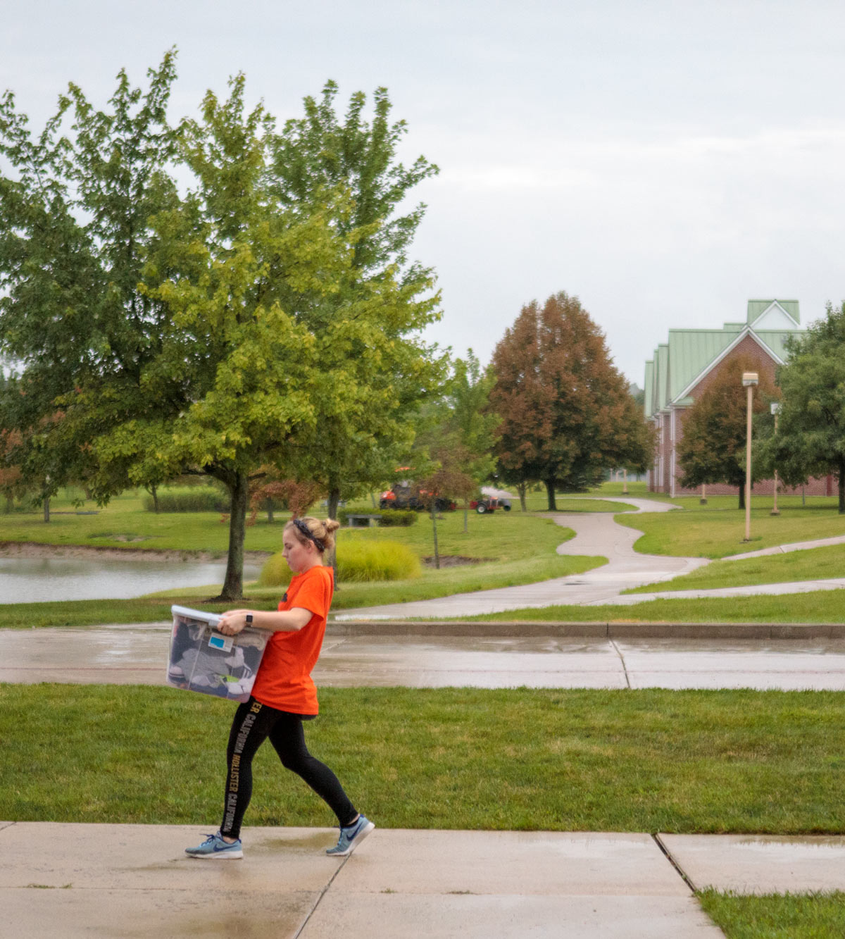 new students moved to the campus of Ohio Northern University to begin the academic year