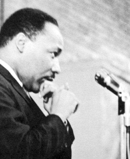 MLK during his 91直播speech