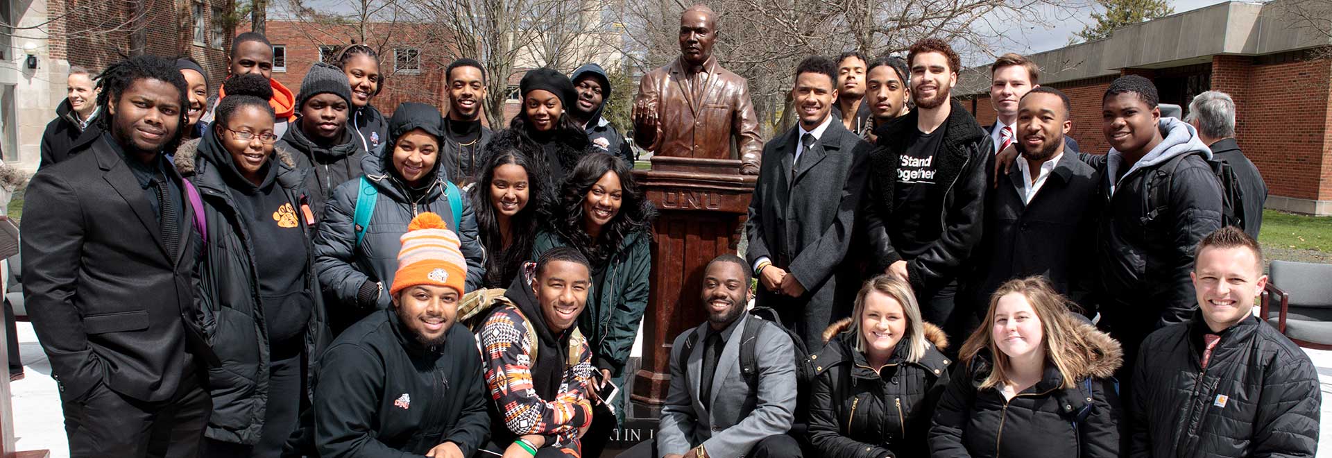Students mark the 50-year anniversary of MLK's speech at ONU