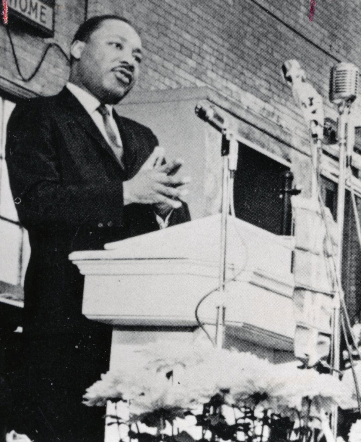 Dr. Martin Luther King Jr. speaks at ONU