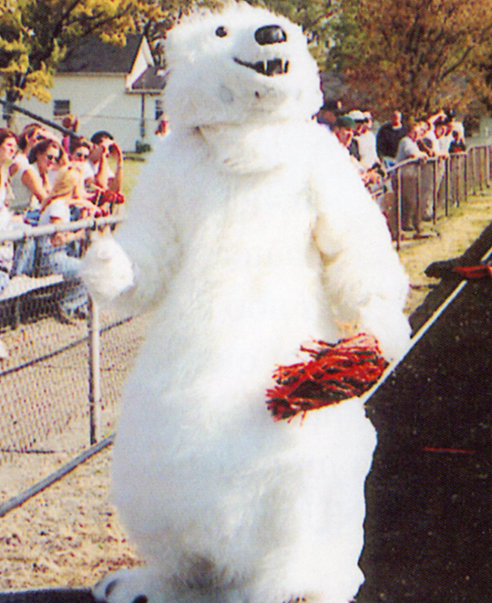 1999: Big fluffy Polar Bear